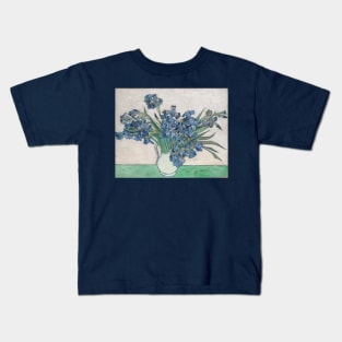 Irises in a Vase Kids T-Shirt